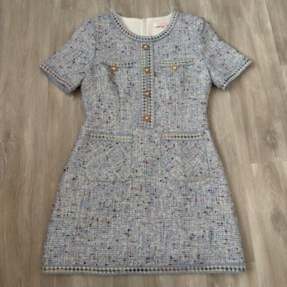 NIWIY Dresses & Skirts - NIWIY Chanel Style/Inspired Tweed Dress - M
